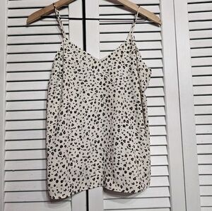 Nine West • Animal Print Cami Blouse